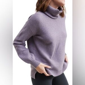 UpWest Purple Turtleneck Sweater